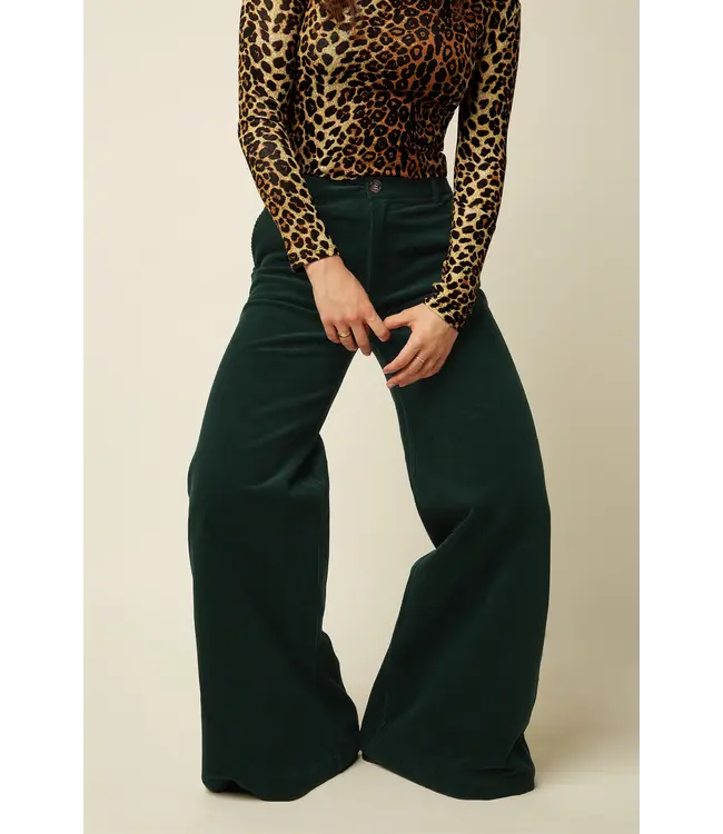 KING LOUIE •• Peppa Pants Corduroy | Pine Green