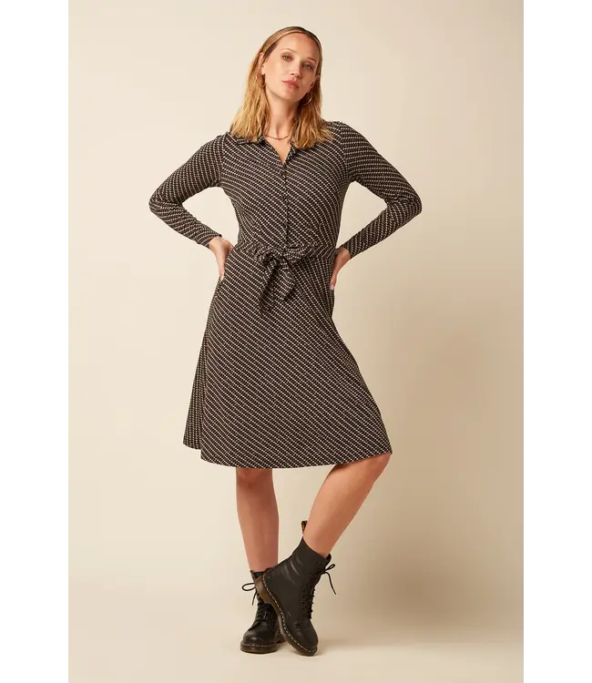 KING LOUIE •• Sheeva Dress Nin | Black