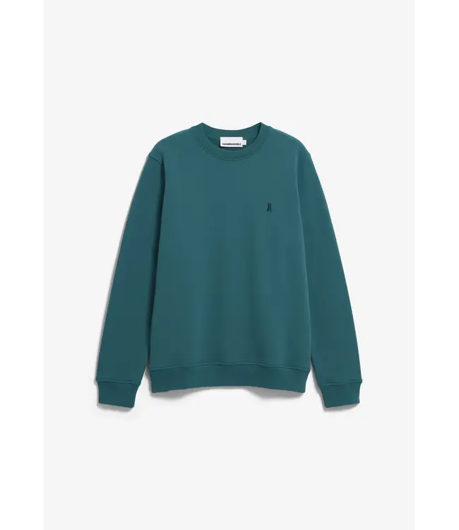 ARMEDANGELS •• BAARO FLEECE SWEATSHIRT | Petrol Velvet