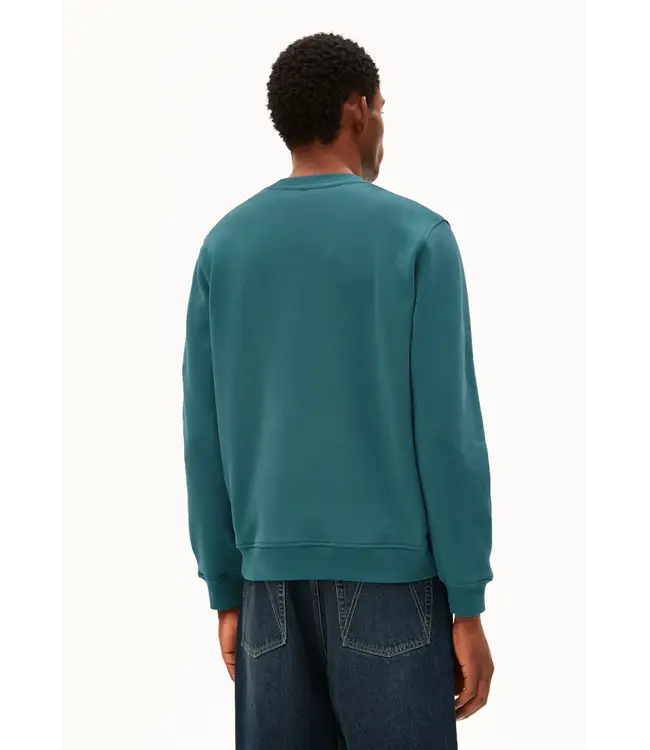 ARMEDANGELS •• BAARO FLEECE SWEATSHIRT | Petrol Velvet