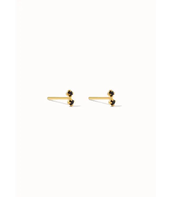 Flawed •• Isa Studs | Set | Gold