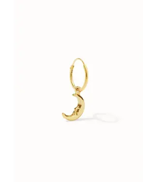 Flawed •• Lune Hoop | Gold