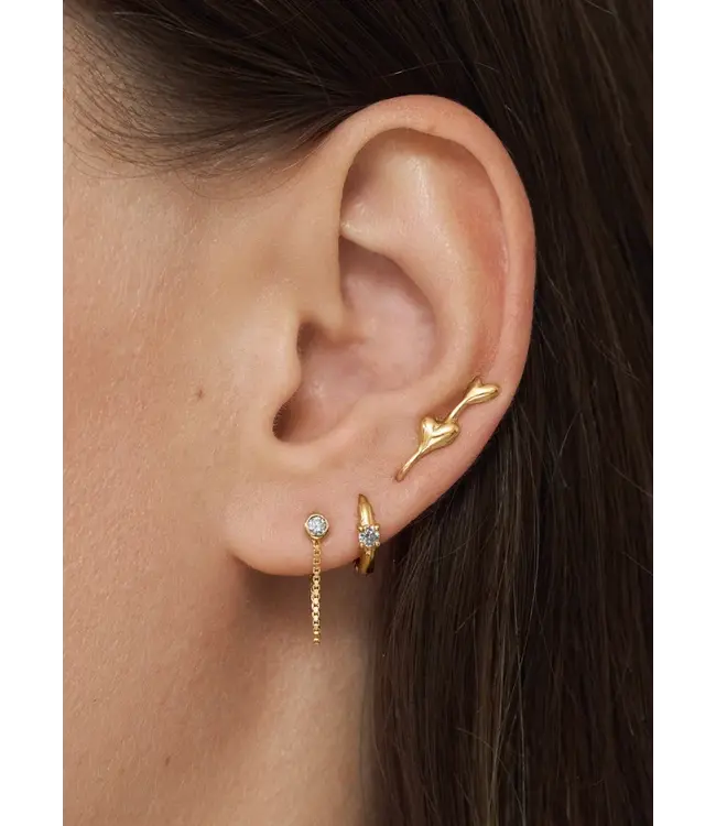 Flawed •• Instinct Hoop | Goud
