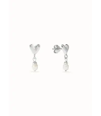 Flawed •• L'amour Perle Studs | Set | Zilver
