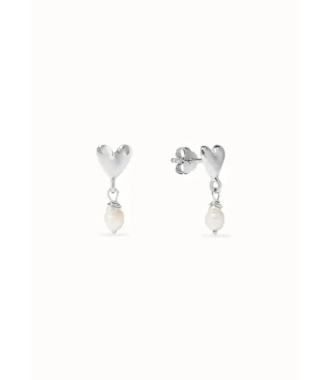 Flawed •• L'amour Perle Studs | Set | Zilver