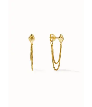 Flawed •• Flaming Heart Chain | Goud