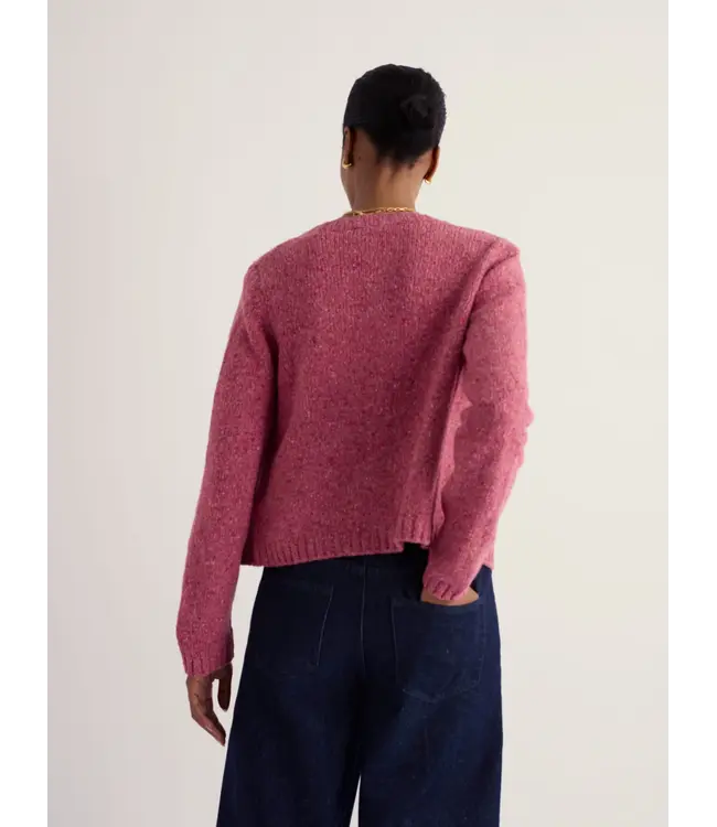 SEASALT CORNWALL •• Dawson Pick Cardigan Merino | Squash