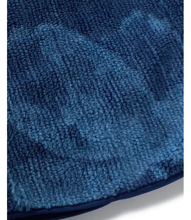 THINKING MU •• Lotus Jay Vest Jacquard | Blue