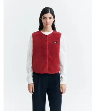 THINKING MU •• Jay Vest | Pale Red