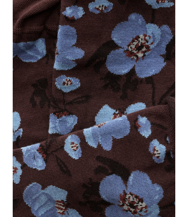 SEASALT CORNWALL •• Womens bamboo Arty Socks | Hellebores Toffee