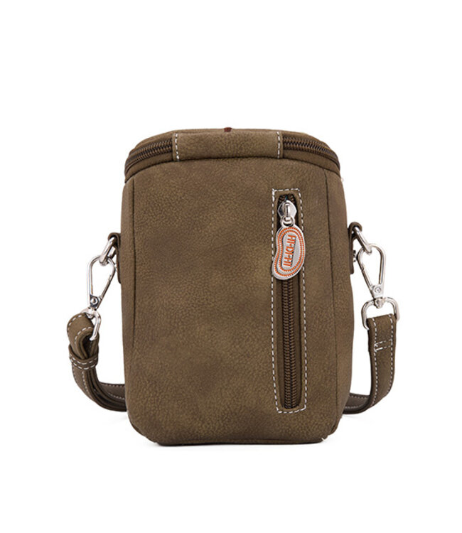 Hi-di-hi •• SCHOUDERTAS FOLLIAGE | BROWN