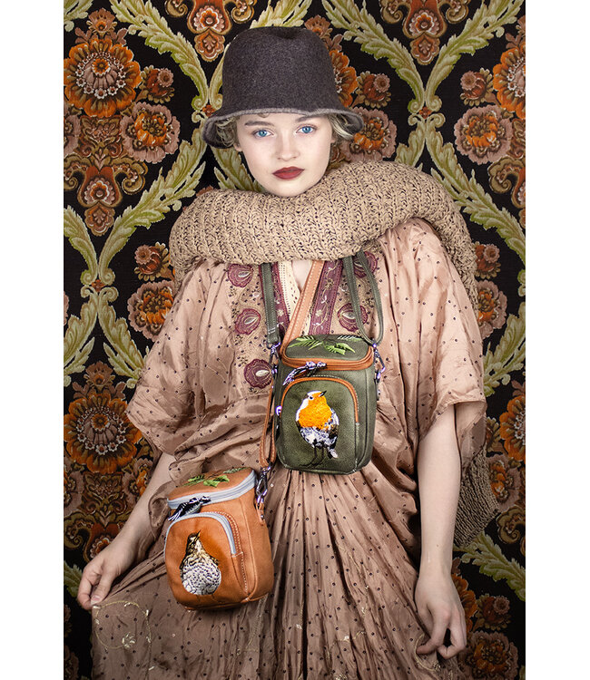 Hi-di-hi •• SCHOUDERTAS FOLLIAGE | BROWN