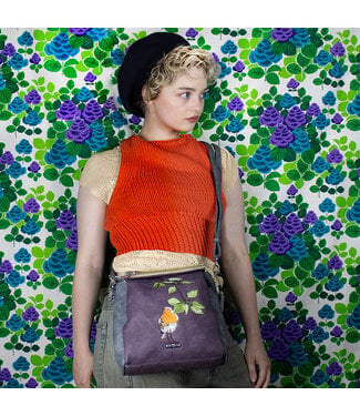 Hi-di-hi •• Schoudertas TWEET | Purple/Green