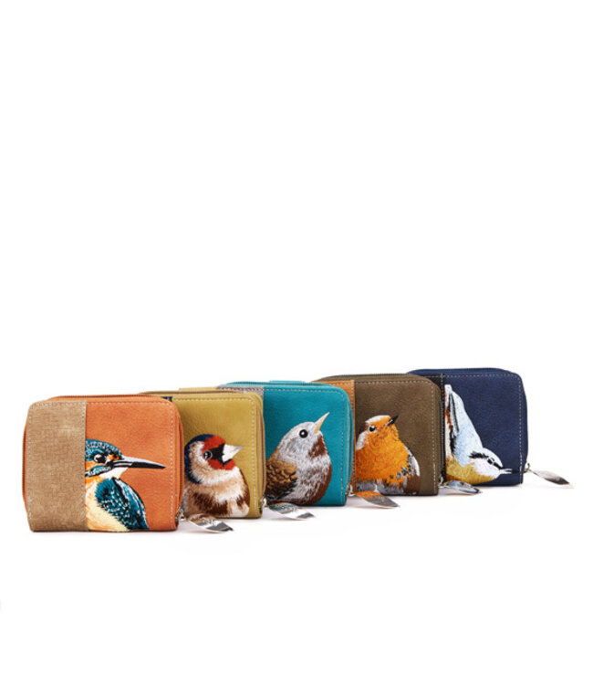 Hi-di-hi •• Kleine Ekster portemonnees | diverse vogel