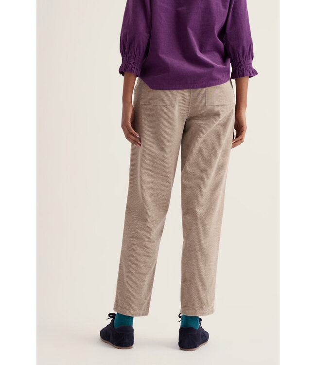 SEASALT CORNWALL •• Trethornes Tapered Rib Broek | Birch