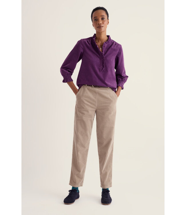 SEASALT CORNWALL •• Trethornes Tapered Rib Broek | Birch
