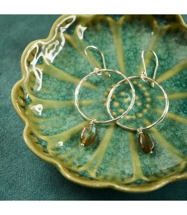 A BEAUTIFUL STORY •• Pleasing Labradorite Earrings