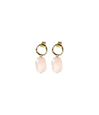 A BEAUTIFUL STORY •• Untold Rose Quartz Earrings