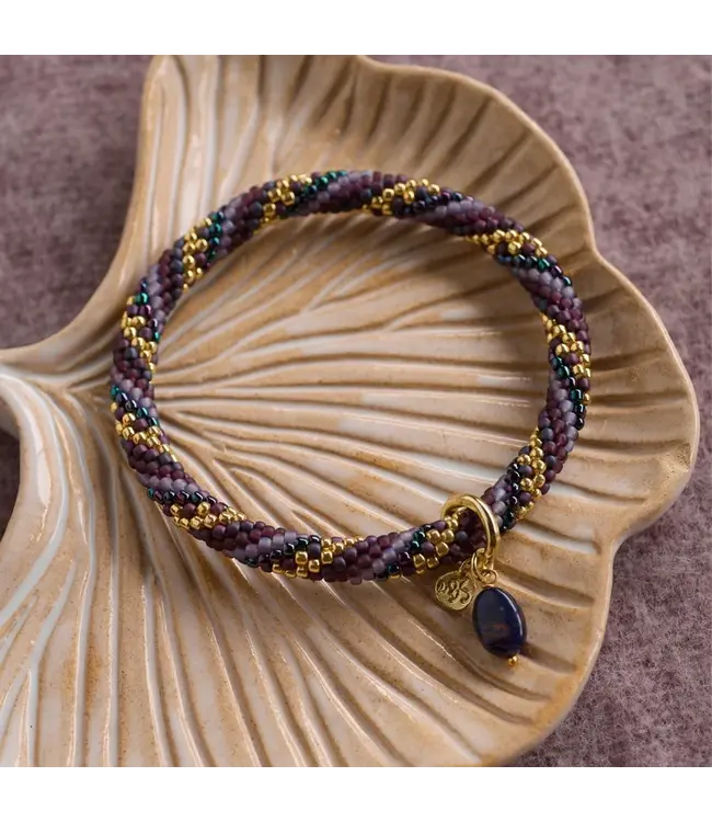 A BEAUTIFUL STORY •• Talented Lapis Lazuli Bracelet