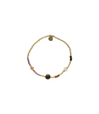 A BEAUTIFUL STORY •• Amuse Tiger Eye Bracelet | Gemstone mix