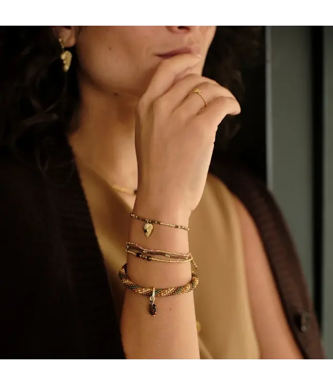 A BEAUTIFUL STORY ••Balanced Tiger Eye Bracelet