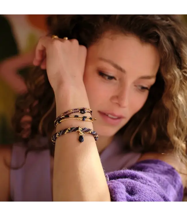 A BEAUTIFUL STORY •• Balanced Lapis Lazuli Bracelet