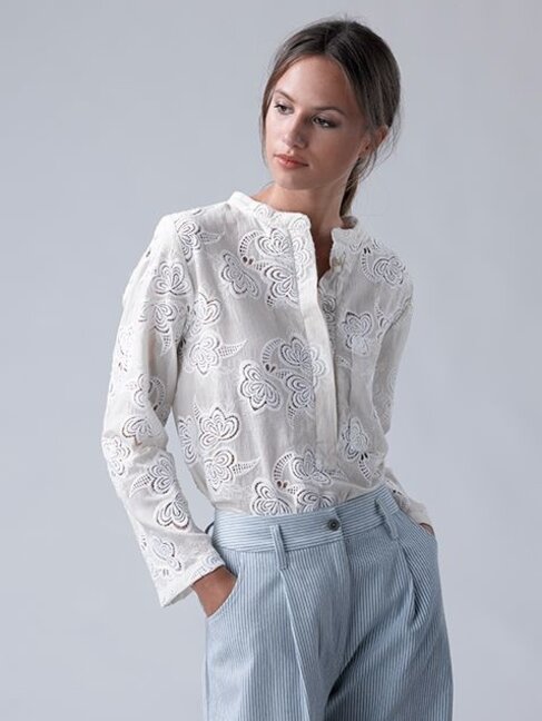 Dutchess Pocket shirt - emboidery