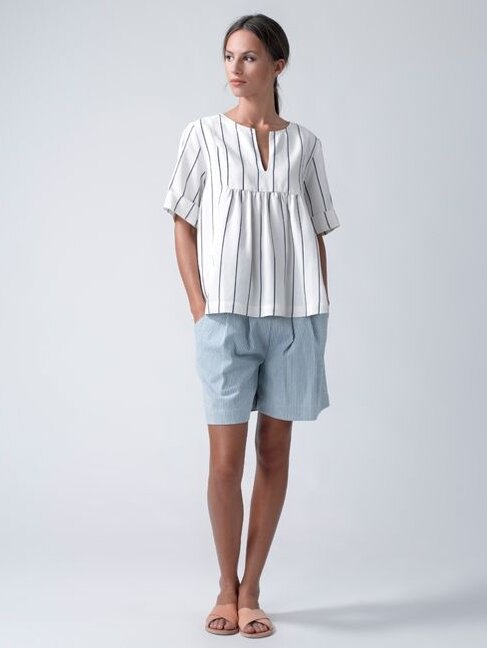 Dutchess Simple shorts - stripe