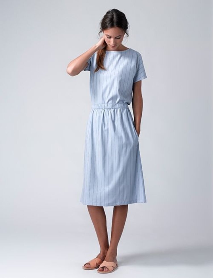 Dutchess Lucky skirt - pyama stripe