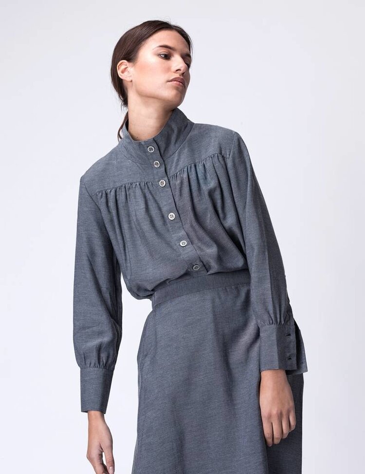 Dutchess Sussex top - grey
