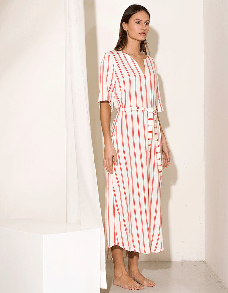 Dutchess Caftan dress - stripe