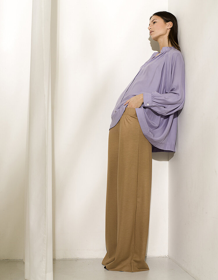 Dutchess Swing top - lilac silk