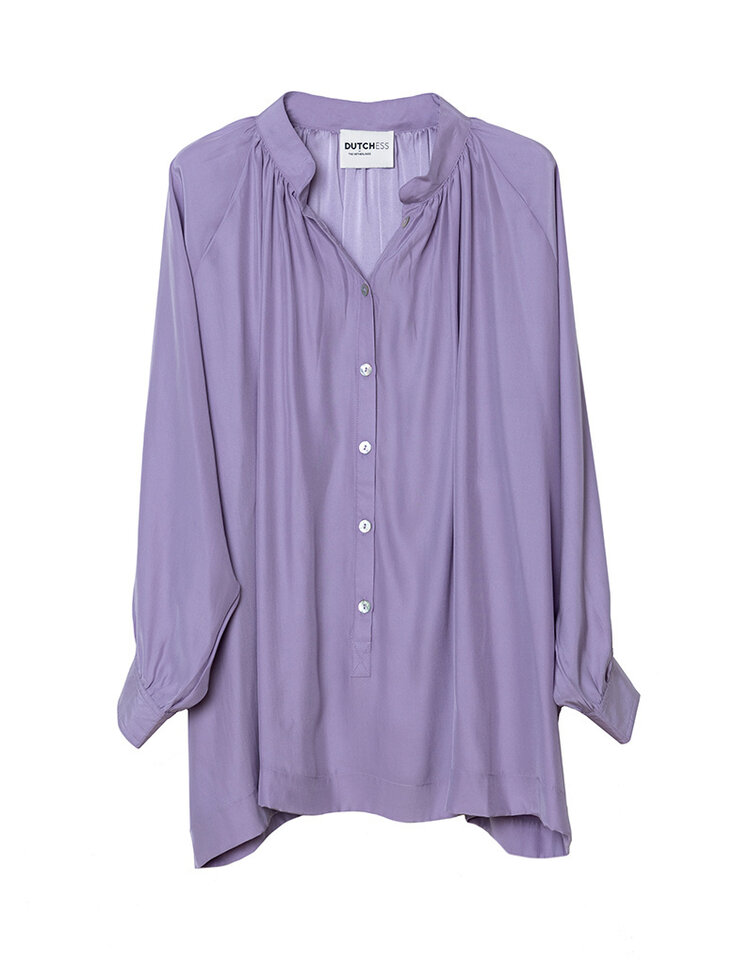 Dutchess Swing top - lilac silk