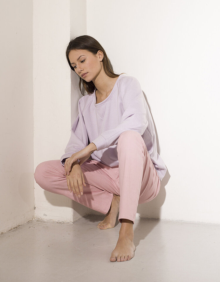 Dutchess Boxy sweater - lilac