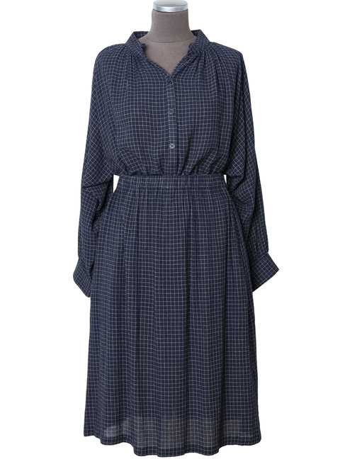 Dutchess Swing top - navy check