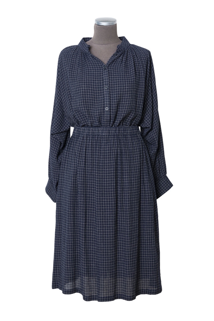 Dutchess Swing top - navy check