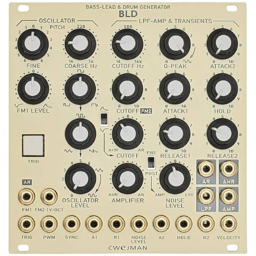 Cwejman BLD bass and drum module 