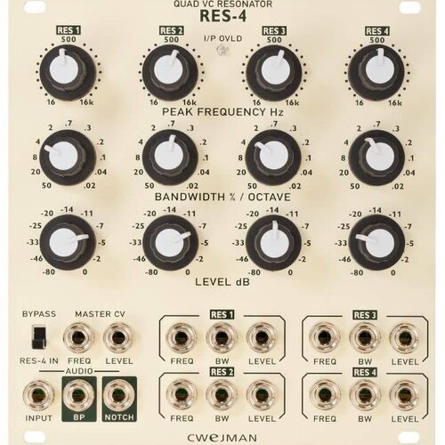 Cwejman RES-4 4-band-Resonator 