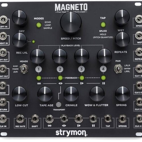 Strymon Magneto Four Head dTape Echo & Looper  Strymon Magneto Four Head dTape Echo & Looper