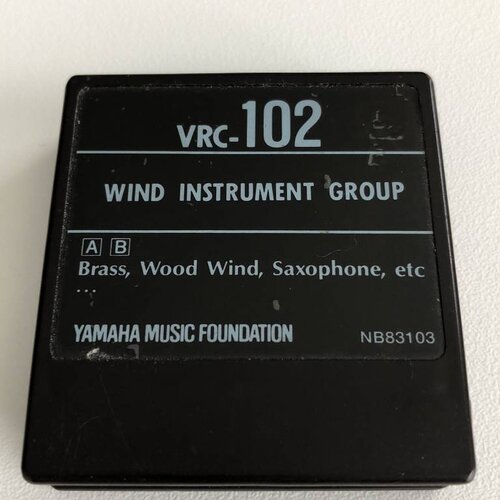 Yamaha DX7 Voice ROM VRC-102 - ROM Cartridge 