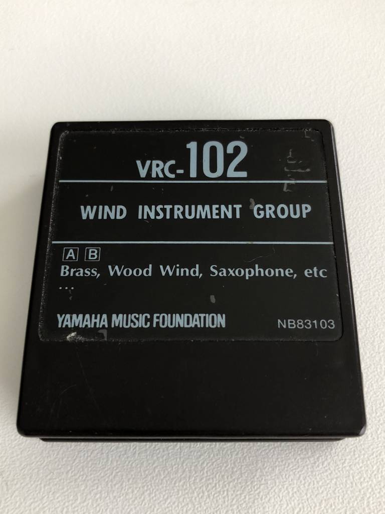 Yamaha DX7 Voice ROM VRC-102 - ROM Cartridge
