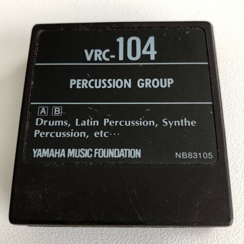 Yamaha DX7 Voice ROM VRC-104 - ROM Cartridge 