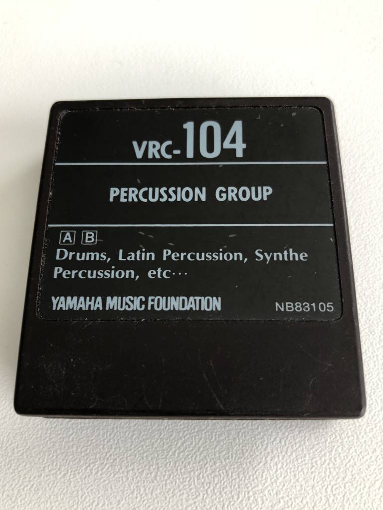 Yamaha DX7 Voice ROM VRC-104 - ROM Cartridge - Turnlab
