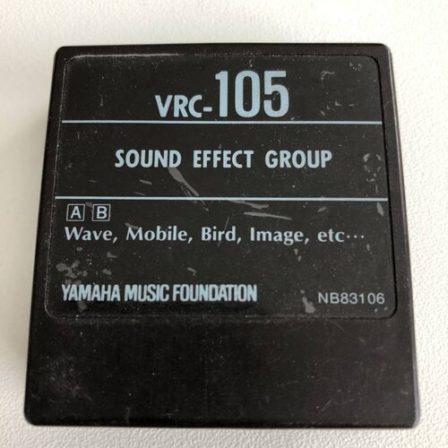 Yamaha DX7 Voice ROM VRC-105 - ROM Cartridge 