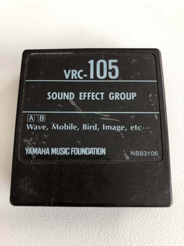 Yamaha DX7 Voice ROM VRC-105 - ROM Cartridge - Turnlab