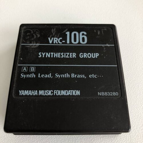 Yamaha DX7 Voice ROM VRC-106 - ROM Cartridge 