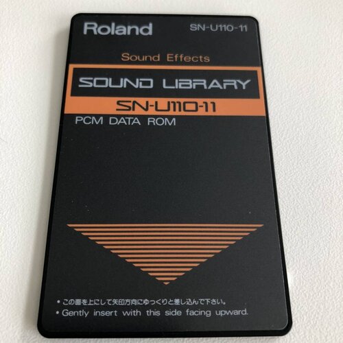 Roland SN-U110-11 Sound Library Card 