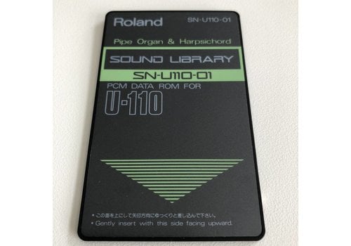 Roland SN-U110-01 Sound Library Card 