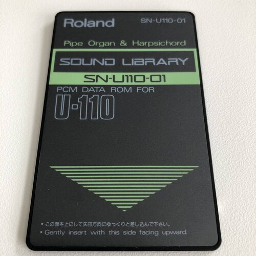 Roland SN-U110-01 Sound Library Card 