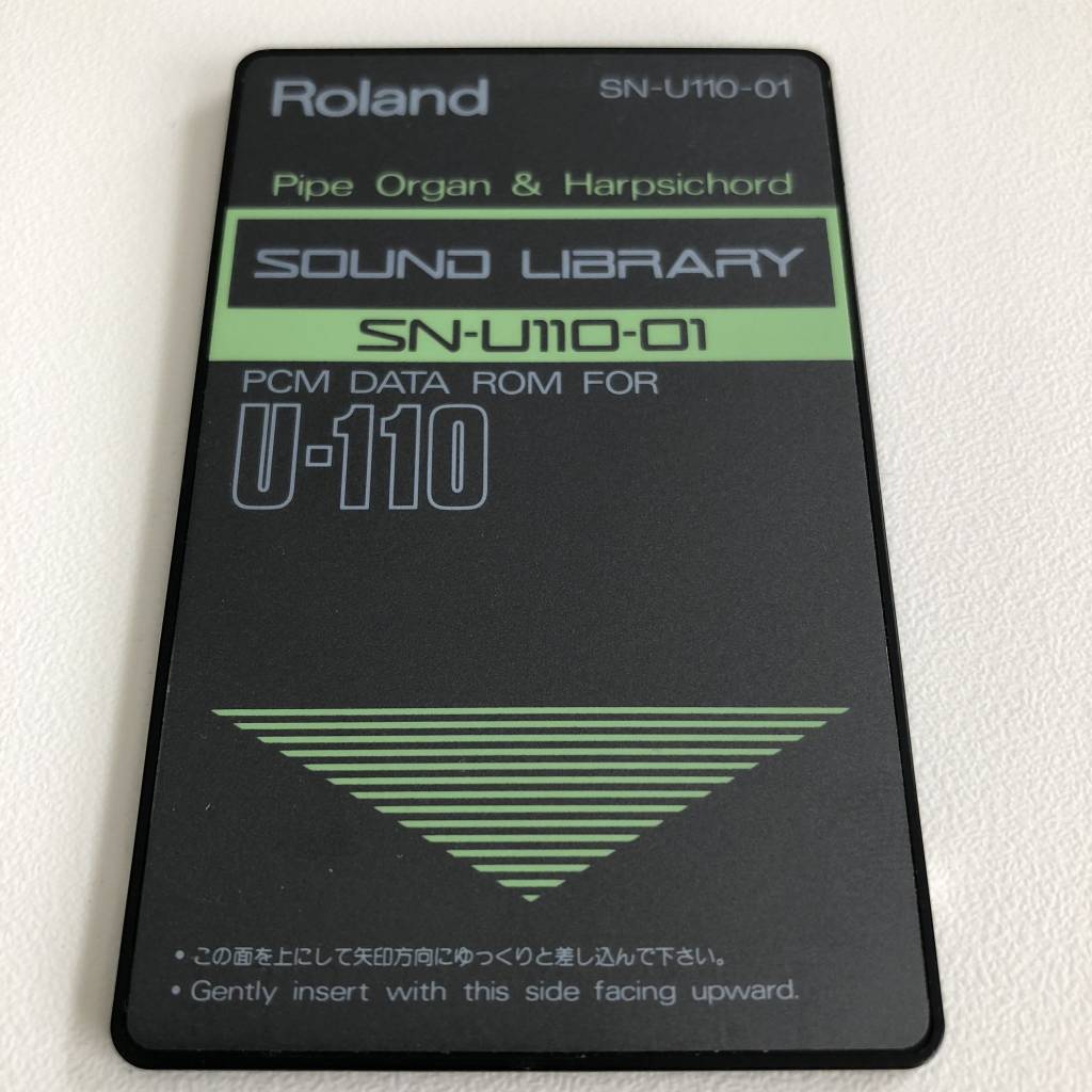 Roland SN-U110-01 Sound Library Card - Turnlab